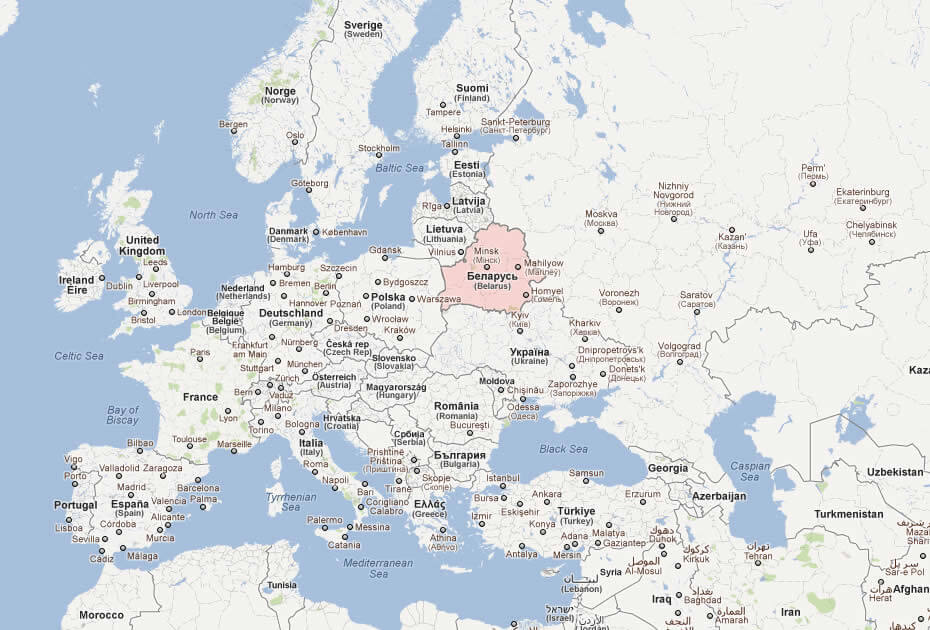 Карты мир в беларуси 2024. Белоруссия на карте Европы. Белоруссия на карте политическая карта.