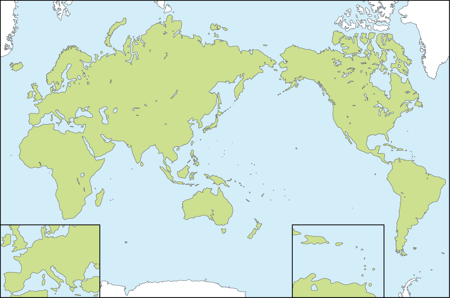 Dünya Haritası Boş