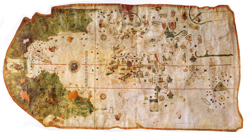 Eski Zaman Dünya Haritası