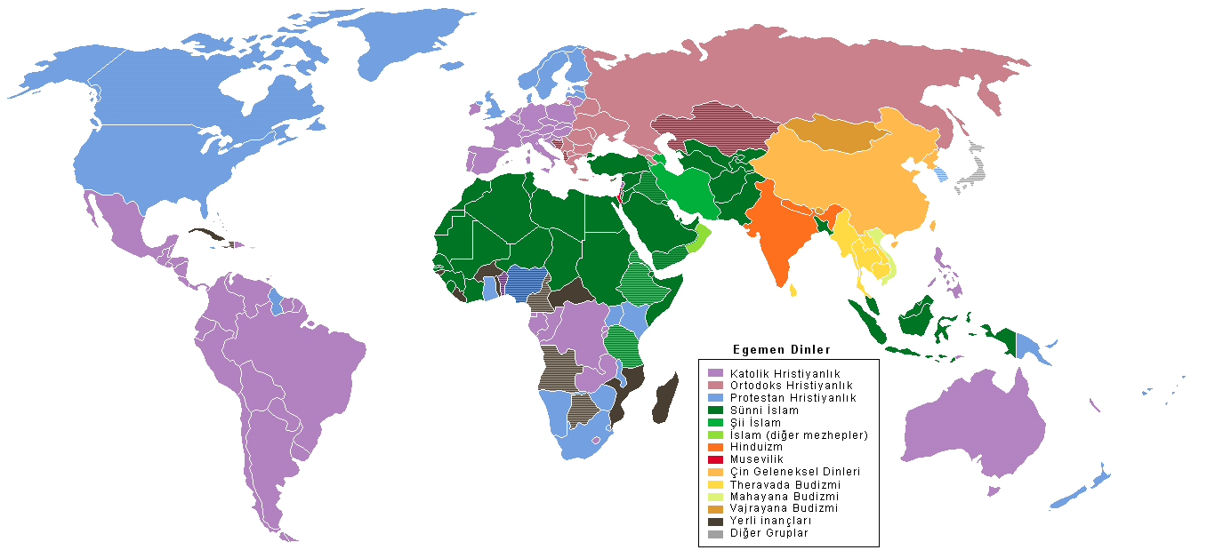 Dünya Din Haritası