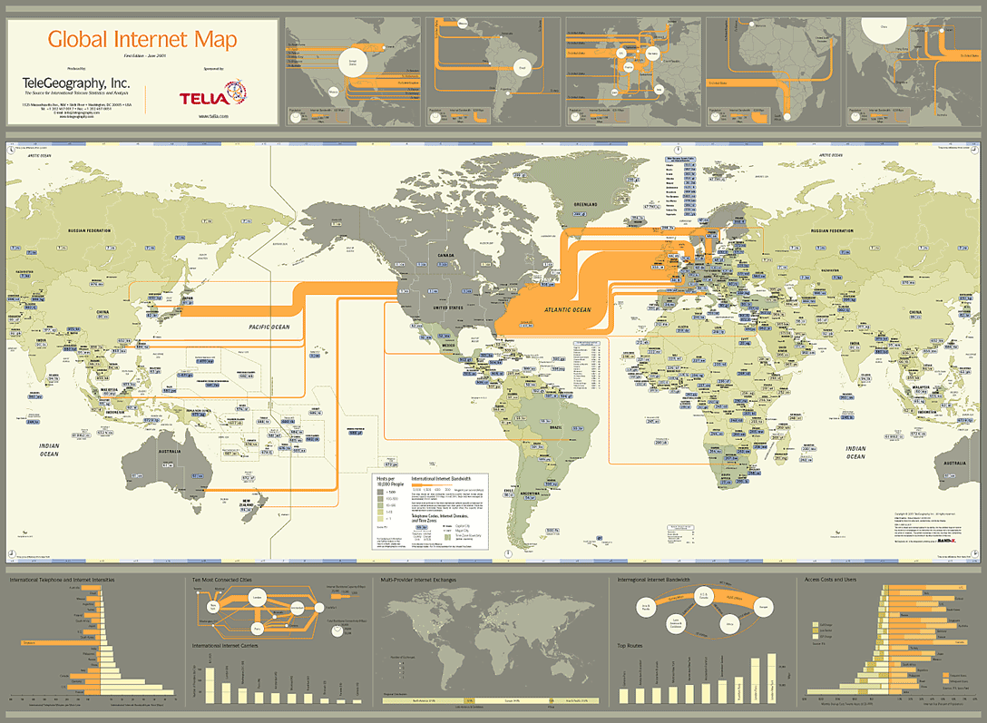 Dünya İnternet Haritası