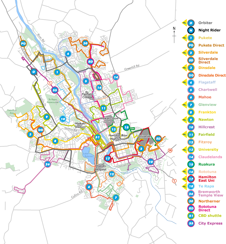 Hamilton guzergah haritasi