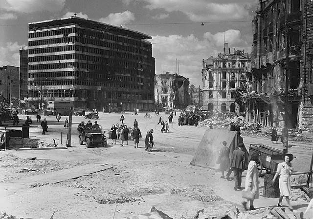 Potsdamer Platz 1945 berlin Almanya