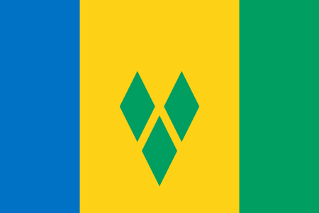 Saint Vincent ve the Grenadines Flag